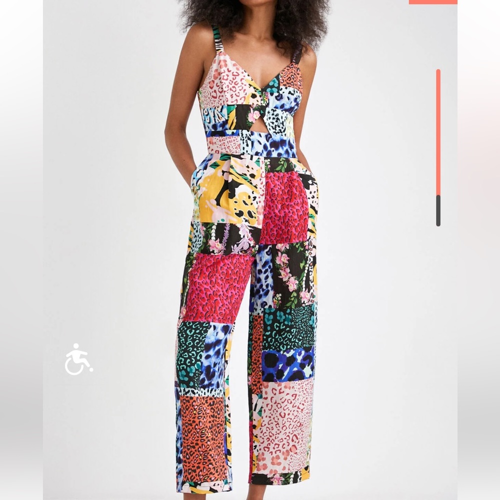 Desigual Multicolor Patchwork Jumpsuit - image 1